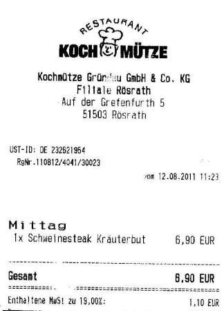 fkab H�ffner Kochm�tze Restaurant